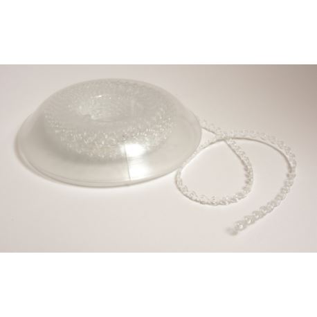 Łańcuszek elastomerowy przezroczysty długa przerwa